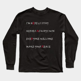 EARP Long Sleeve T-Shirt